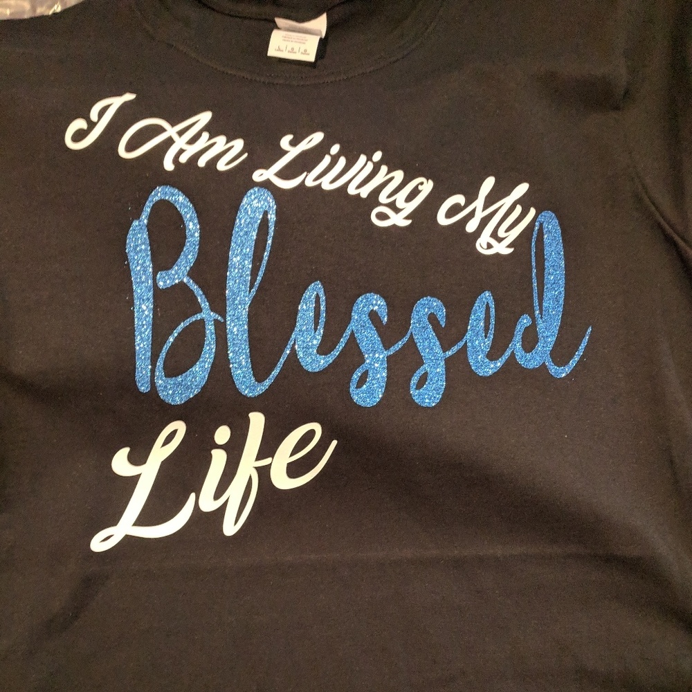 I am living my blessed life t-shirt